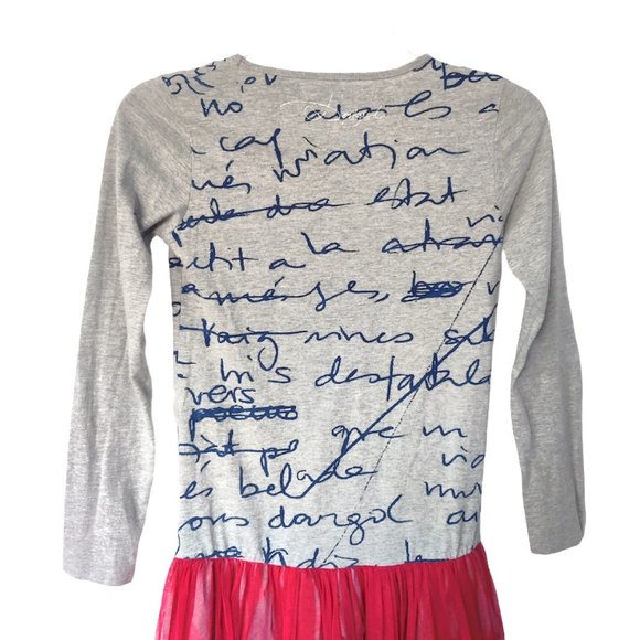 Desigual Girls Heart Dress - Picture 4 of 7